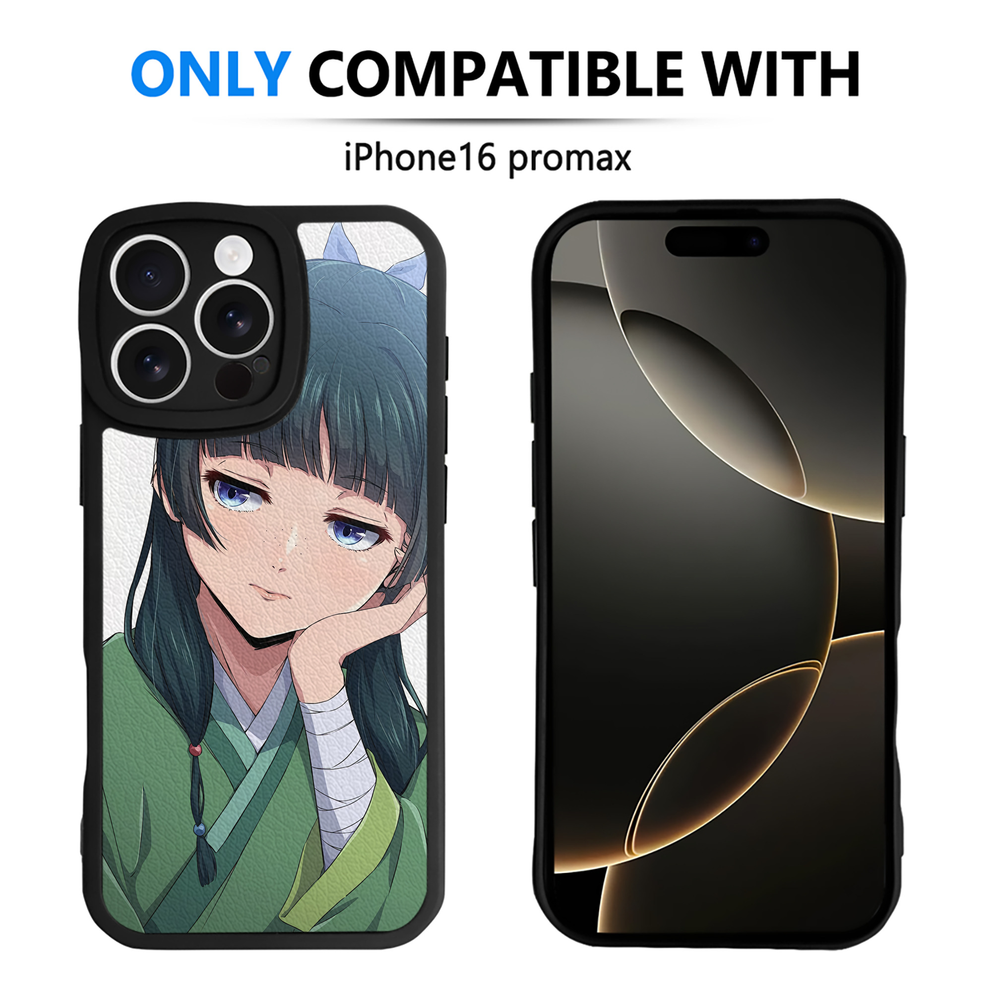 薬屋のひとりごと The Apothecary Diaries 【iPhone 16シリーズ対応】シリコンスマホケース（レザー調） 材質：シリコン